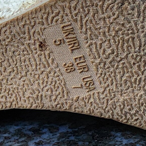 Primark Black Textile Strappy Wedges Size 7 - Picture 15 of 16